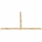 Ekena Millwork Eugene Rough Sawn Timber Gable Bracket, Douglas Fir, 96"W x 60"H x 2"D x 4"F, 15/12 Pitch GBW096X60X0204EUG00RDF - alternate 2